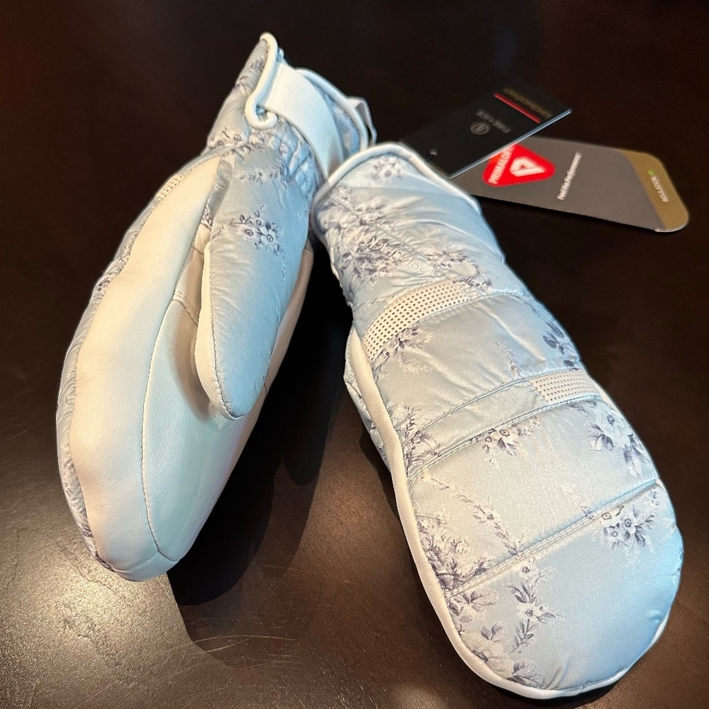 Bogner Love shack fancy collaboration, Panja, prima loft ski Mittens, size 7.5 M